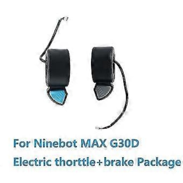 Speed Dial Tommelfingerbremse Gaspedal Til Ninebot Max G30d Elektrisk Scooter-