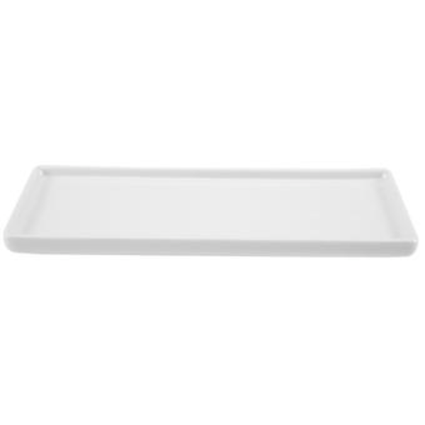 Rektangulær Keramisk Bakke Porcelænsplade Bakke