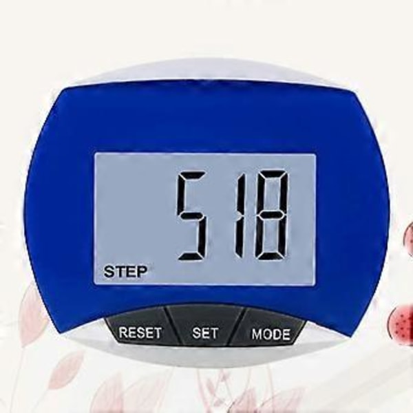 Gående Stegräknare Distansmätare Miles Monitor Sportaktivitetsmätare Stegräknare För Utomhuslöpning (1st, Slumpmässig Färg)