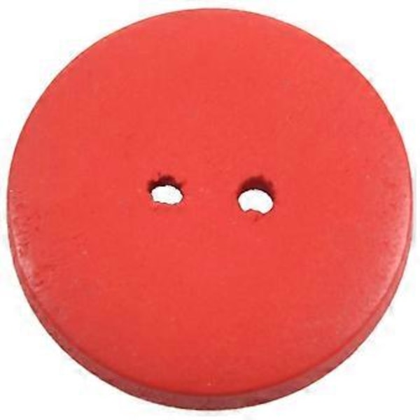 50 kpl Sekalaisia Reikiä Puuompelunapit Scrapbooking 25mm (1\") Halkaisija