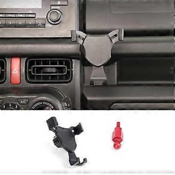 Sentral Kontroll Telefonholder Feste Brakett Stativ for Jimny 2019-2023 JB74 JB64 Interiørtilbehør