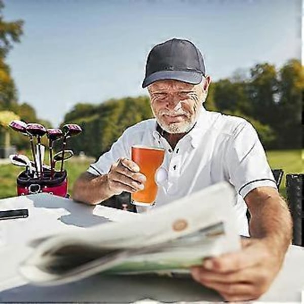 Glas med Äkta Golfboll - 473 ml | Bröllopsdagspresenter till Män, Bröllopspresenter, Julklappar, Jubileumspresenter, Duschpresenter