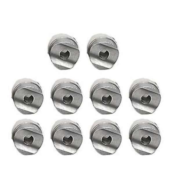 10 stk. S-tupp pakninger for Less Nozzss tilbehør Cush pakning