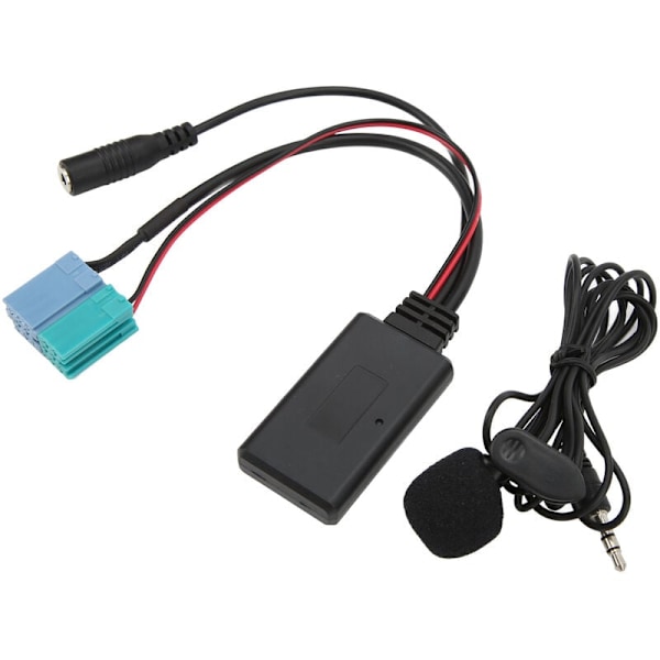 6+8 Pin Bluetooth AUX IN Adapter Hands-Free Mikrofonutskifting for Fiat Bravo for VISTEON Radio Siden 2007