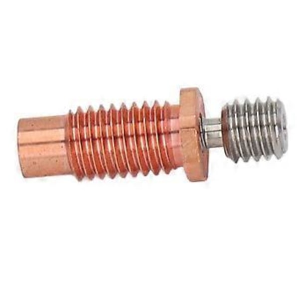 2 stk. 24 mm All Metal Hotend Throat Tube Bi Metal Ekstern Hex Hot End Throat Tubing til V6 3D-printer
