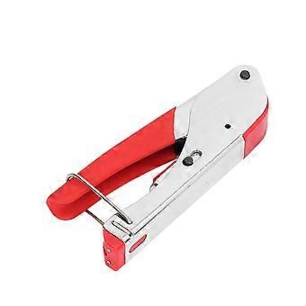Koaxialkabeltång Stål Mjukt Gummi F Krymptång för 20,3 mm Standard RG59 RG6