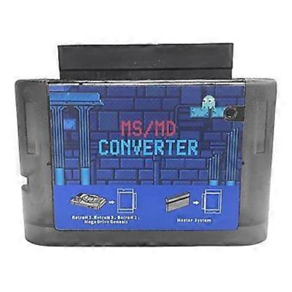 Game Burner Card MS til Game Card Konverter Game Video Kassette til Megedrive til Hyperdrive til Master System