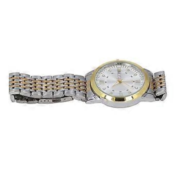 Hvit Urskive Business Dress Herreklokke: Quartz Lysende Dato Kalender Chronograph for Hverdagslig Bruk