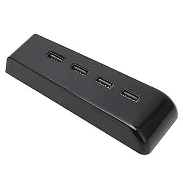 USB-hub med høj hastighed til PS5 med 4 USB 2.0-porte, forlængeroplader, controlleradapter, udvider spillekonsolporte