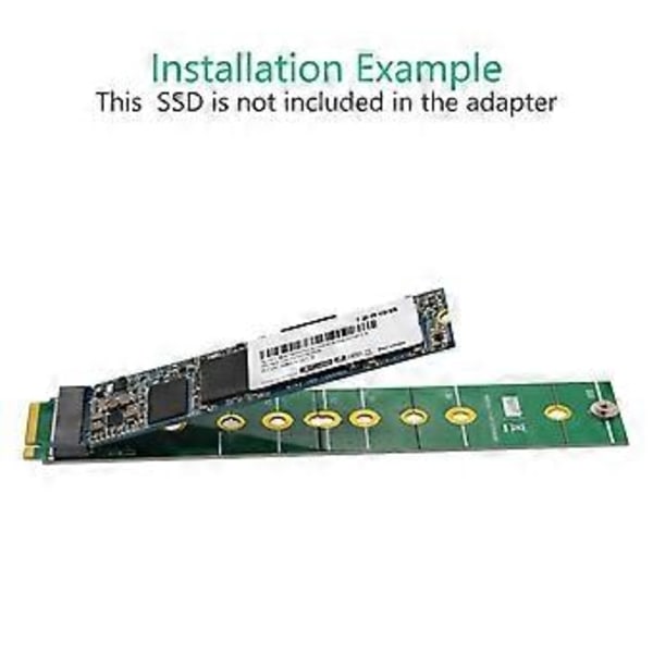 M.2 NGFF Udvidet Beskyttelseskort M.2 NGFF B-Key SSD Adapter til M.2 B-Key SATA SSD til B Key Interface