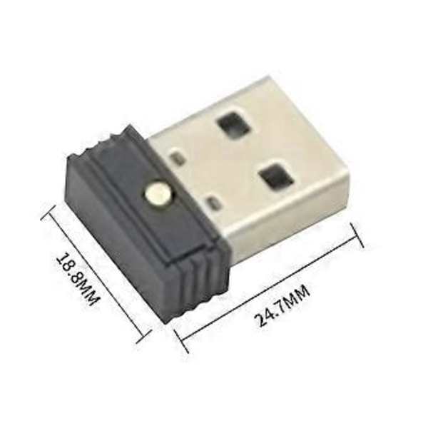 5 st USB Mus Jiggler, Automatisk Dator Musrörare Jiggler, Håller Datorn Vaken, Musrörelse