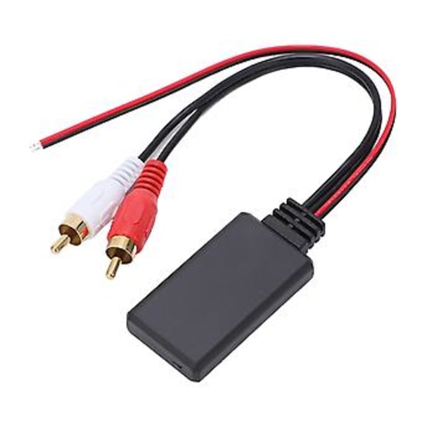 Bluetooth RCAAUXIN Adapter, Bilstereo Radio 2RCA Bluetooth AUXIN Kabel Bil Bluetooth Modul Forbedrede Funksjoner