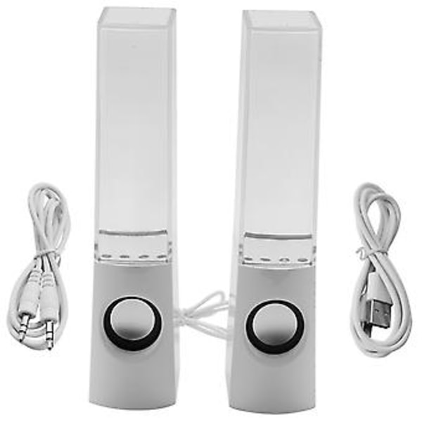 2 stk. LED Sers Dansende Musikkfontene For PC Laptop For Ph Bærbart Skrivebord St