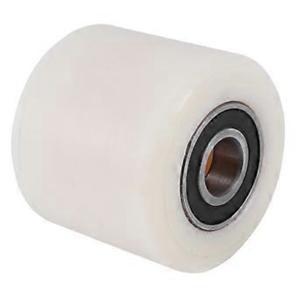 For å rotere palle 80 * 70mm Nylon Beige + Sølv