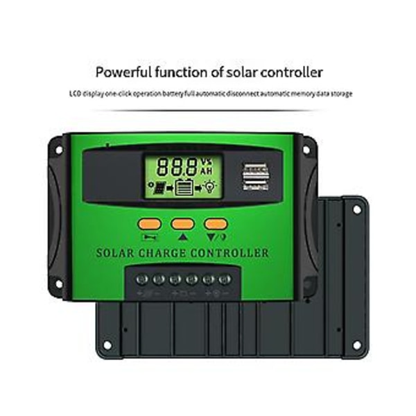 60a Pwm Solar Oplader 12v 24v Auto Tilpasning Opladning Til Solar