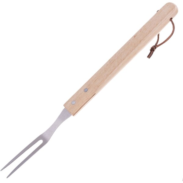 40 cm rustfrit stålskærende gaffel til grill