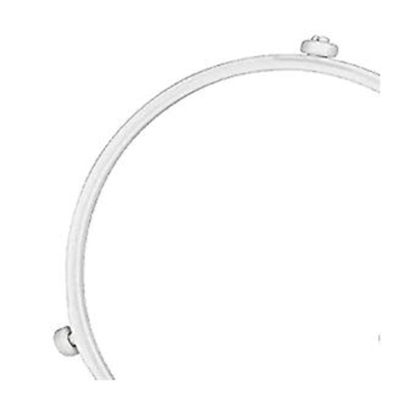 4 stk. Dreieskive Ring, Roterende Ringrulle - For Tallerkenlokk
