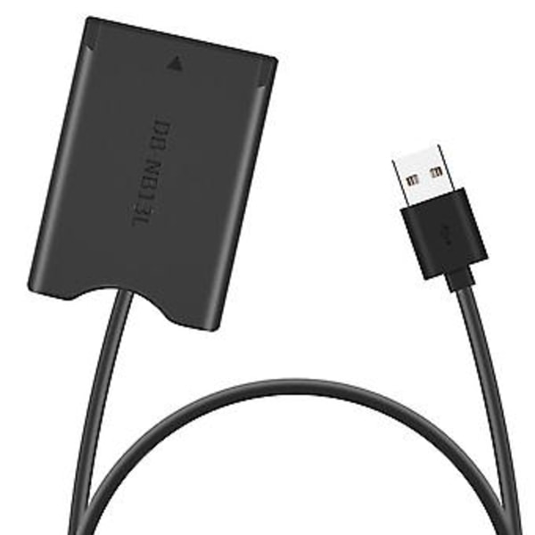 -13l Dummy-akku USB-A-adapterilla DC-kytkin G7x2 G7x3 G5x2 G9x2 G1x3 G5x G9x Sx620 Sx720 S -malleille