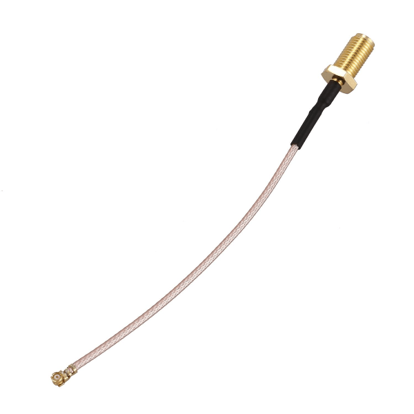 Pakke med 4 stk Rf U.fl(ipex/ipx) Mini Pci til Rp-sma hunn Pigtail Antenne Wi-fi Koaksial -178 Lavt Tap C