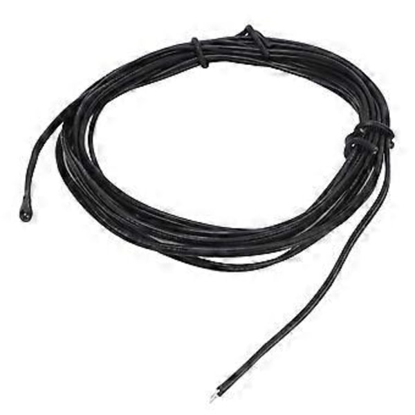10 stk. NTC Termistor Temperatursensor Probe Dråbeformet Spids Epoxy Resin Konnektor 2 meter 100K B3950