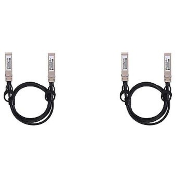 2x 10g Sfp+ Twinax-kabel, Direct Attach Copper(dac) 10gbase Sfp Passiv Kabel For Sfp-h10gb-cu1m,,(1m)