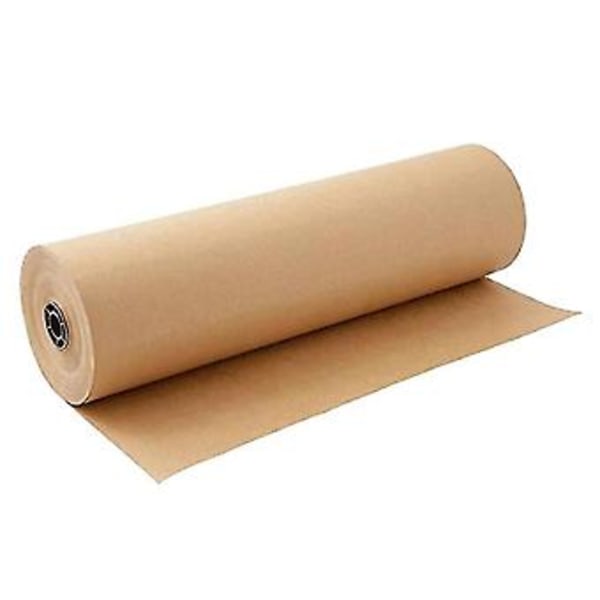 30 Meter Brun Kraft Omslagspapper Rulle För Bröllop Födelsedagsfest Presentinslagning Paketpackning A