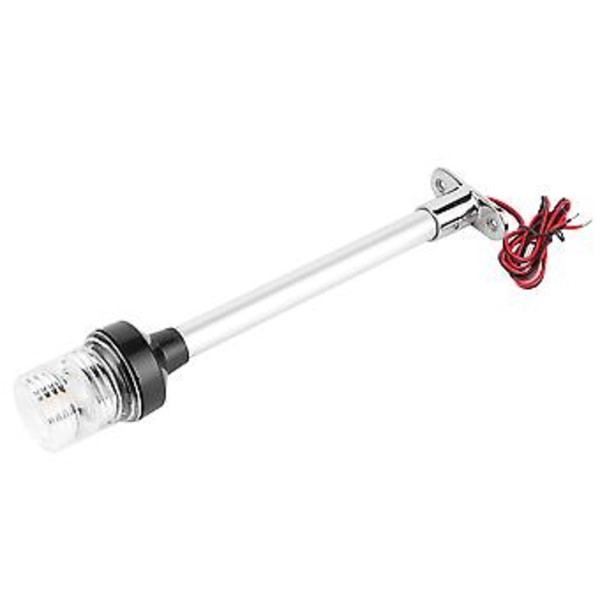 DC12V&#8209;24V 5W Båd Sejlads Signallys 360 Grader Rundt Anker Agterlanterne IP66 Vandtæt (12in)