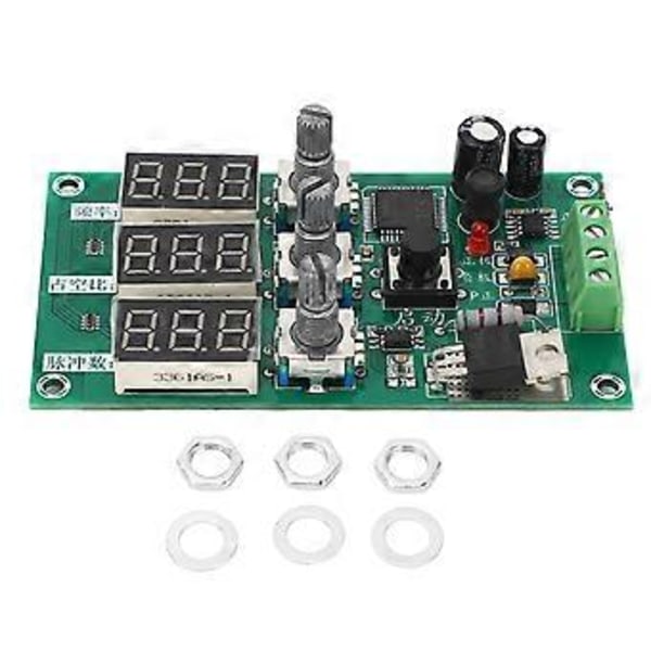 PWM Modul Dæmpningshastighedskontrol Justerbar Frekvens Duty Cycle Pulser Antal DC Motor Regulator 5V~24V