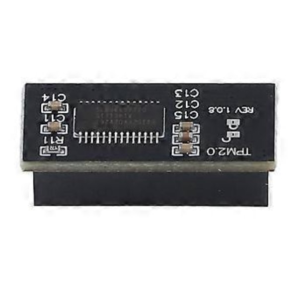 TPM 2.0 Modul 20 Pin LPC Gränssnitt Krypterad Trusted Platform Module för WIN11 Uppgraderingstest