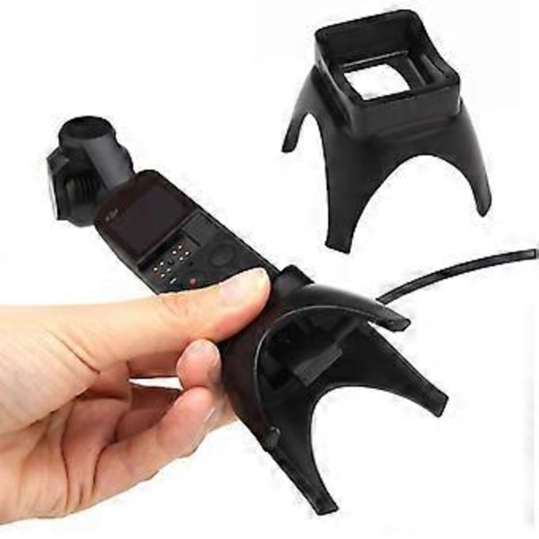Bordstativfester med ladehull, forhøyet basisfeste for DJI Osmo Pocket håndholdt stabilisator tilbehør