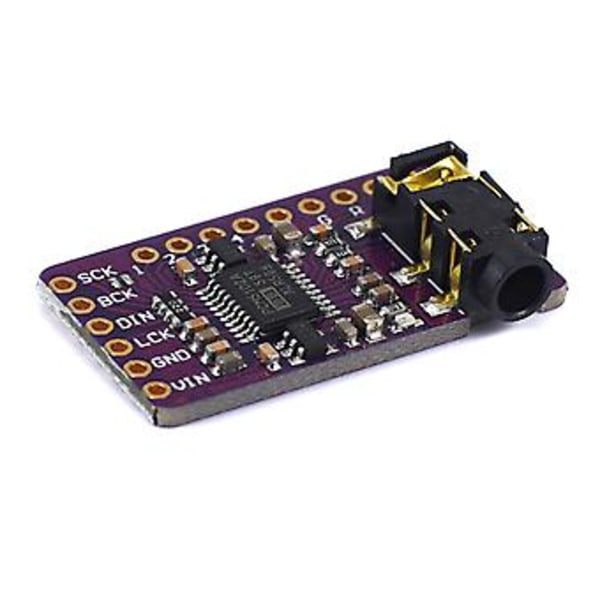 PCM5102 Äänikortti DAC-dekooderi I2S-soitinmoduuli Kirkas ja Mukaansatempaava