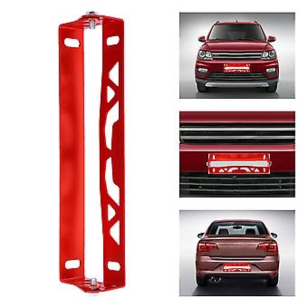 Nummerplåtshållare, Universal Bil Styling Aluminium Racing Nummerplåtsram Hållare Bäst i sin Klass