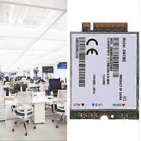 Sierra Wireless EM7305 NGFF M.2 4G Modul LTE WWAN Kort Trådløs WiFi Adapter til Dell3340 E5250 E5450 E5550