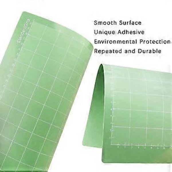 8-pack Skärmatta för 12x12 tum StandardGrip Självhäftande Klibbig Matta för Explore One/Air/Air 2/Maker