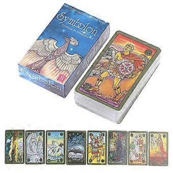 Symbolon Deck Orakelkort Tarotkort Fest Spådom Divinasjon Brettspill Gave