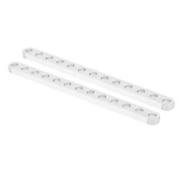1 Pari litteitä palkkeja, 13 reikää, 4 x 8 x 104 mm, 310200090104, robottirakenteen osa, lisävaruste