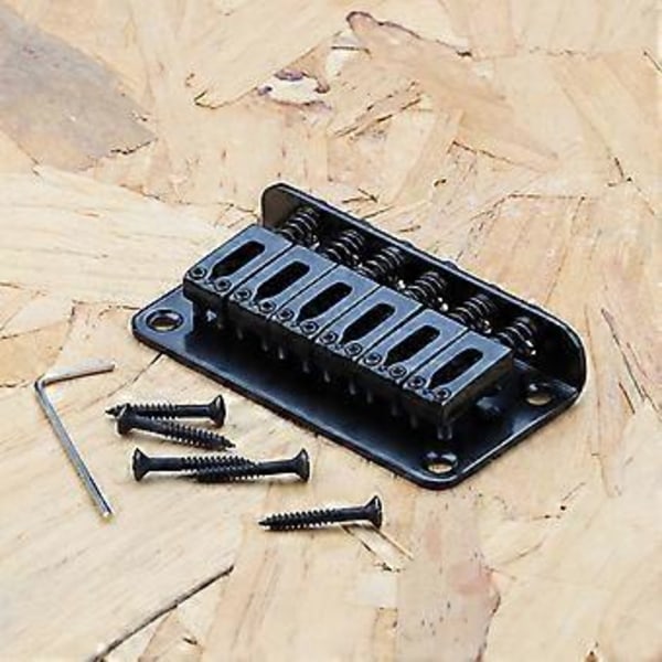 Metall Fast Hardtail Bro Topplasting Halestykke for 6 Strengs Elektrisk Gitar