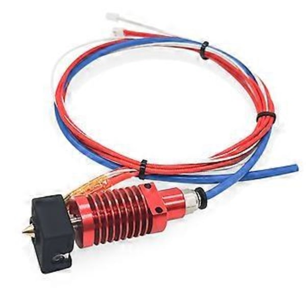 1 Set 24V Monterad Extruder Hotend Kit Munstycke Aluminium Värmeblock för Ender-3/CR-10/CR-10S Pro 3D-skrivardelar