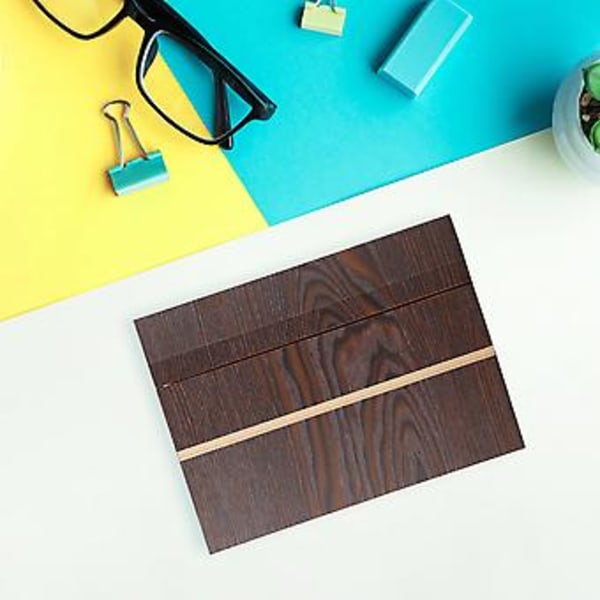12'' Teräväpiirto Matkapuhelimen Näytön Vahvistin Puunsyykuvioisella Jalustalla, Säteilyä Estävä (Kahvi)