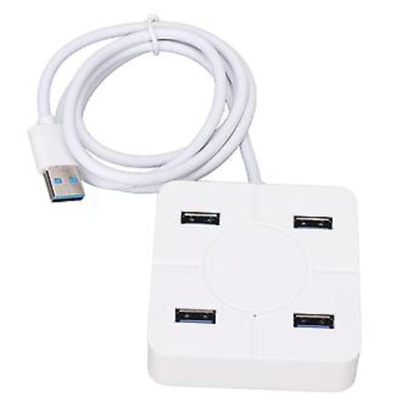 USB-jakaja, USB-keskitin 4 porttia USB-telakointiasema Pöytätietokoneen USB-keskitin Monipuolinen toiminnallisuus