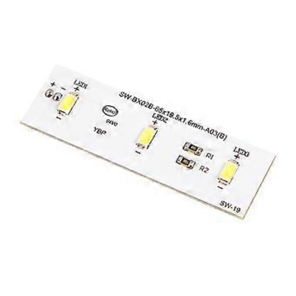 LED-lyslist for kjøleskap, erstatning for kjøleskap ZBE2350HCA SW-BX02B, reservedel