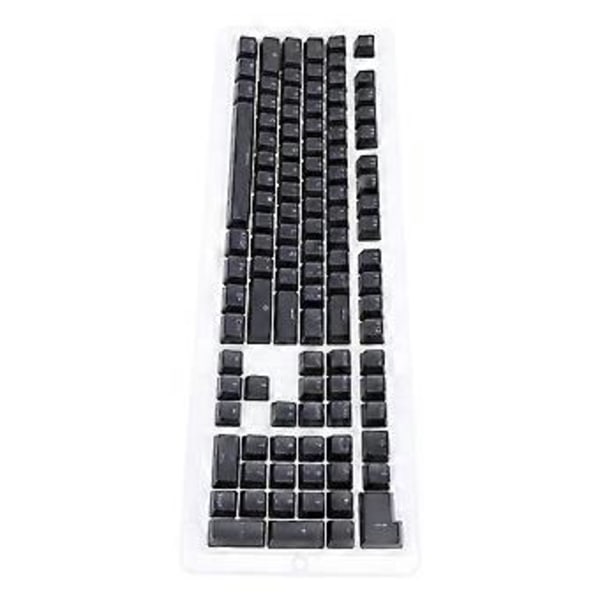 Spanska Tangentbordstangenter 108 Tangenter Minimalistiska Mekaniska Tangentbordstangenter för 61 64 68 84 87 96 98 100 104 108 Tangenters Tangentbord Svart