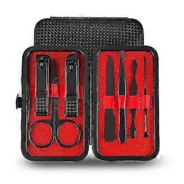 Nagelklippare Set Pedikyr Set Portabel Resehygienkit Rostfritt Stål Nagelknipsare Verktygsset