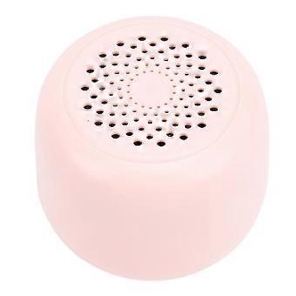 Bärbar Bluetooth-högtalare Stereoljud Lång batteritid Stöd för kort U Disk Kompakt högtalare för fest Resa Laptop Rosa