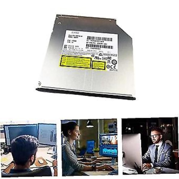 Kannettavan tietokoneen sisäänrakennettu optinen asema Hl Gu60n DVD-polttimelle 9,5 mm