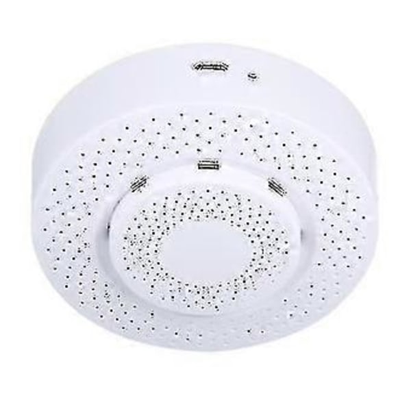 Smart Wi-fi Luftkvalitetsmätare Inomhus Luftkvalitetsmätare Testare Med App Alarm Och Datalogger, 1 Styck, Vit