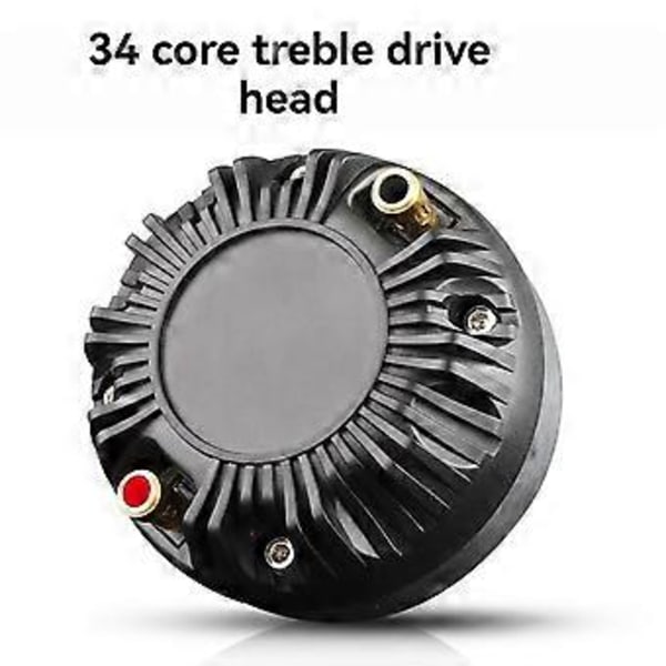 Bærbar Audio Diskant Højttaler Titanium Film Tweeter Driver 80W 34 Core 90 Magnetisk Tweeter Driver til Hjemmebiograf