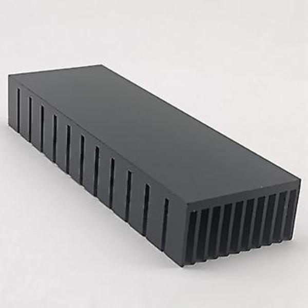 2 stk. 40 mm køleprofilsæt 120 mm x 40 mm x 20 mm, køleprofil til Ing Led Peltier Therm