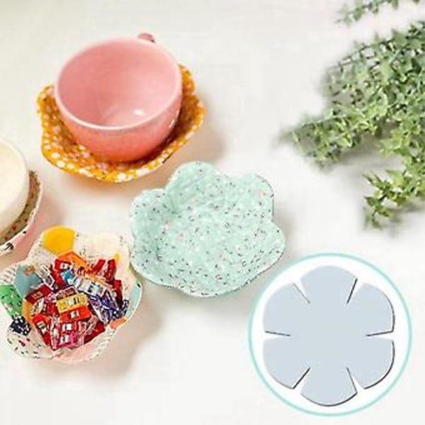 Bollevarmere Mal Bolleinnpakning Symønster Mal Quilting Mal DIY Håndverksstensil Kjeks Ba