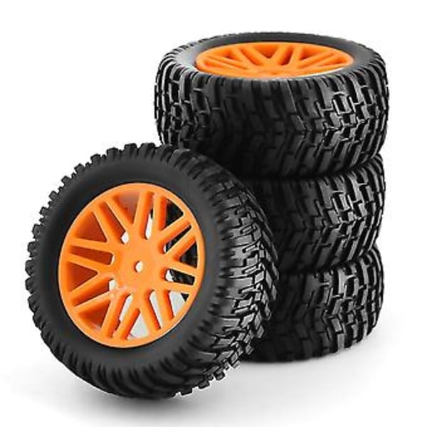 4kpl 96mm 1/10 Lyhyt Kuorma-auton Renkaat Pyörä 12mm Kuusio 15502 94107 94170 94155 94177 Rc Ca